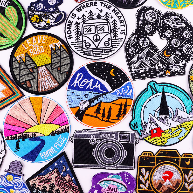 Outdoor Adventure And Travel Show - Besi Pada Patch DIY Perjalanan Luar