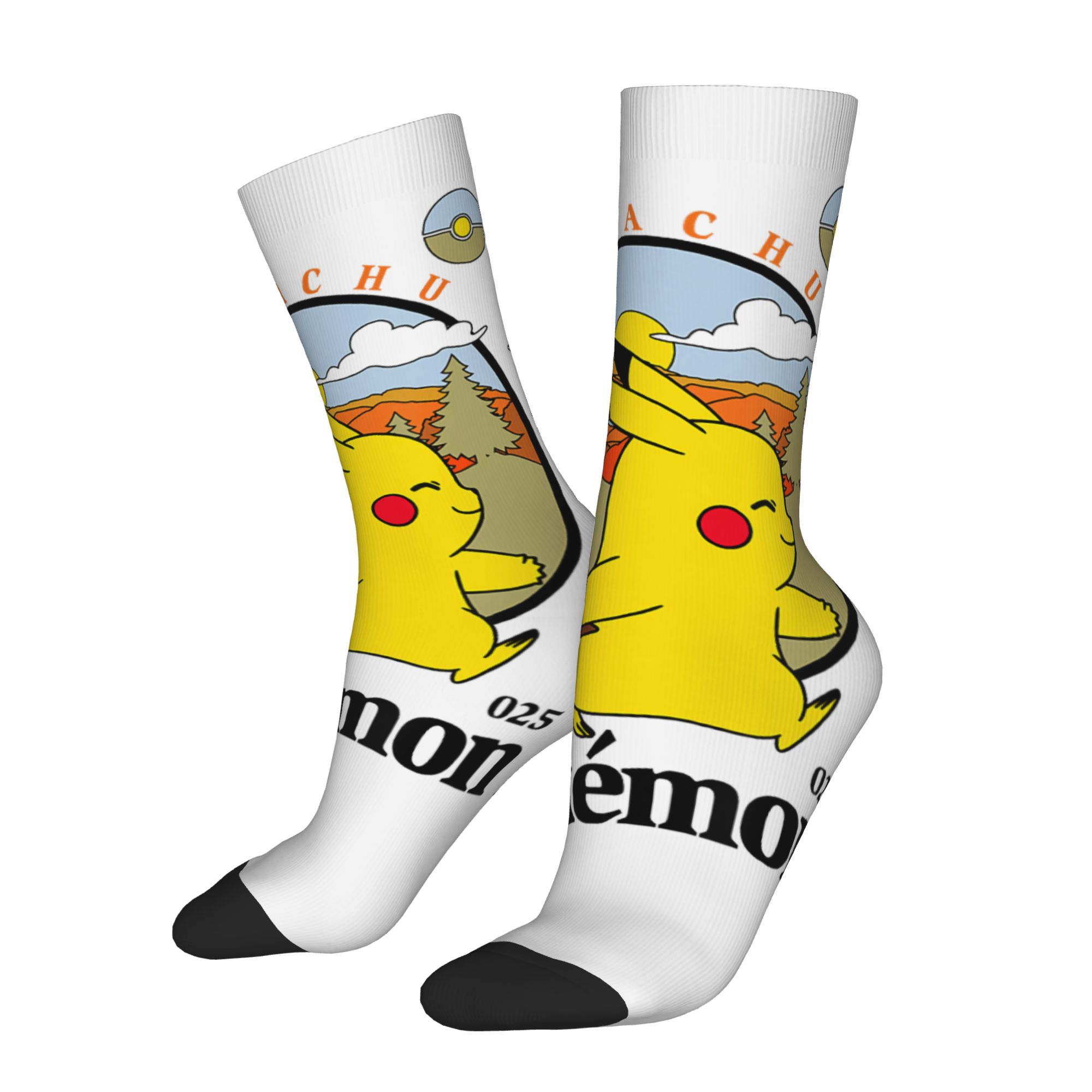 Outdoor Adventure Youtube - Kaus Kaki Olahraga Pokemon Pikachu Petualangan