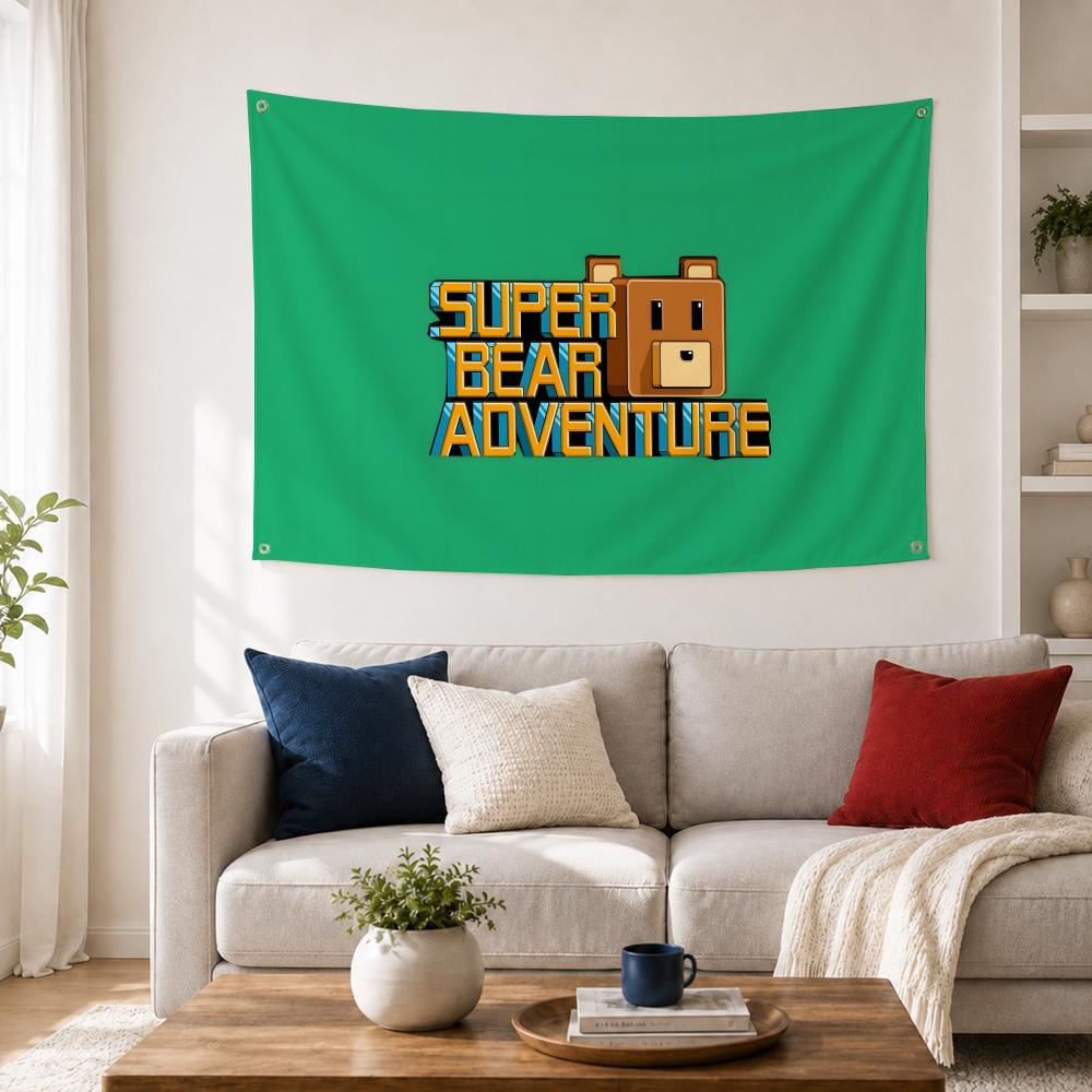 Outdoor Adventure Background - Bendera Dinding Kamar Tidur Rumah Game