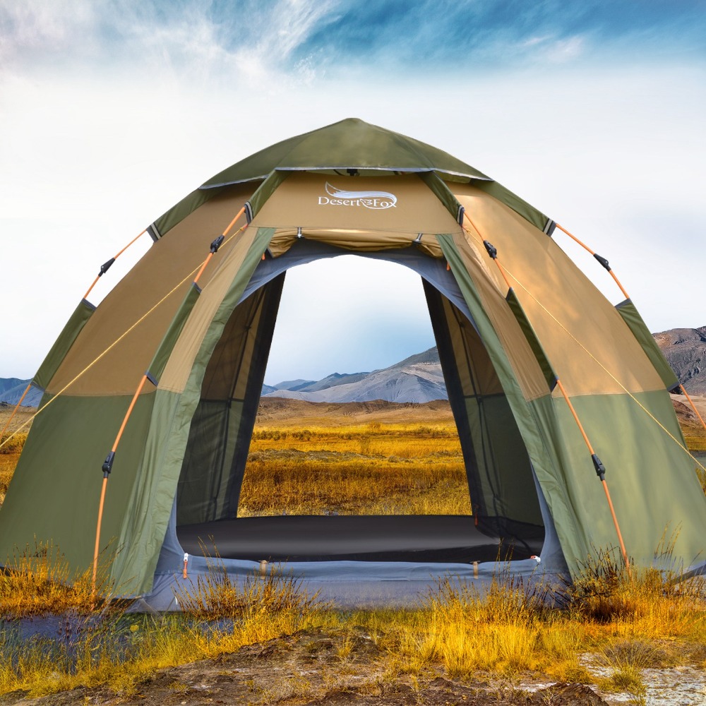 Outdoor Adventure Tent - Gurun & Rubah 3-4 Orang Kubah