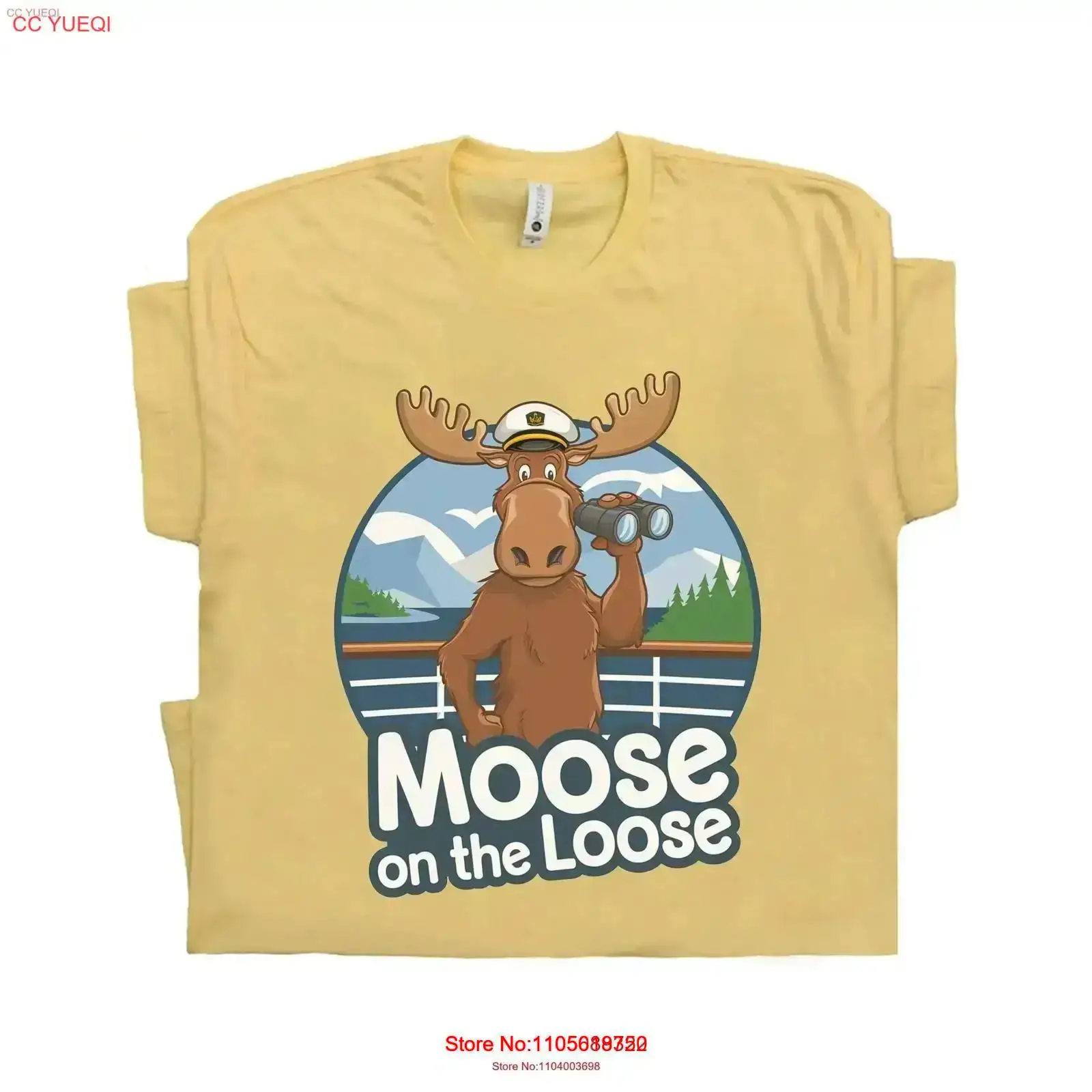 Outdoor Adventure Group - Kaos Moose Alaska Cruise untuk Petualangan