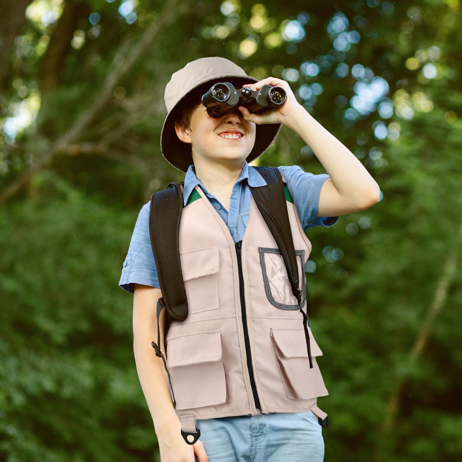 Zoo Outdoor Adventure Set - Rompi dan Topi Kargo Kit Petualangan