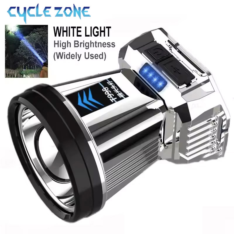 Outdoor Adventure Zone - Lampu Depan LED Kuat TYPE-C Lampu