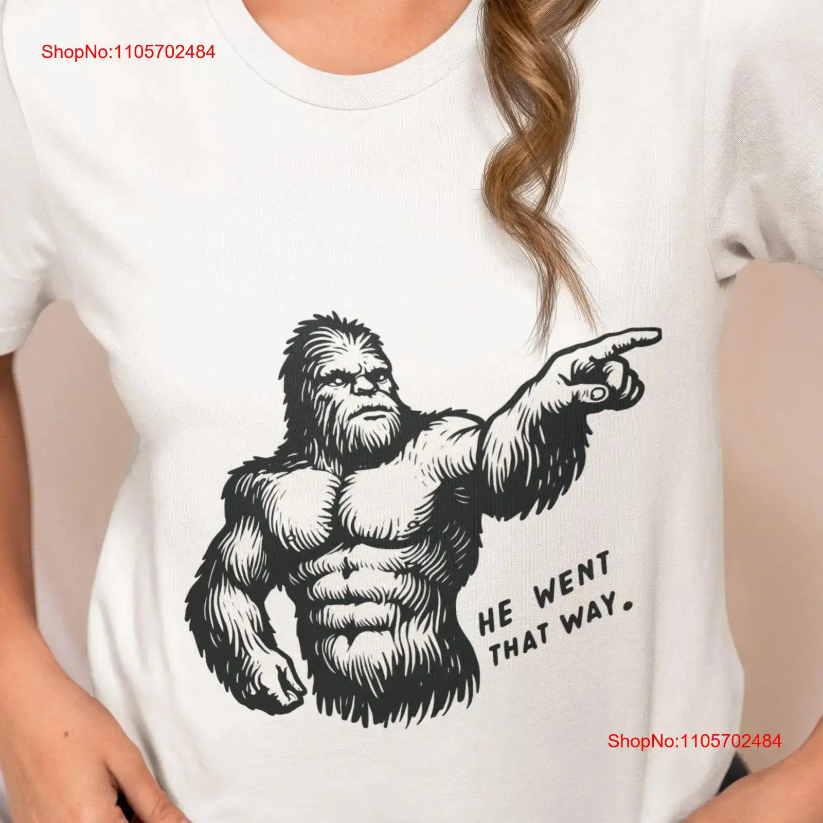 Outdoor Adventure Ideas - Kaos Bigfoot Berotot Lucu Sasquatch He