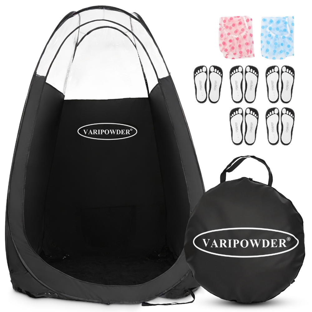 Outdoor Adventure Tent - Tenda Semprotan Pencuci Kulit Hitam Portabel