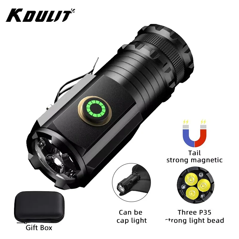 Outdoor Adventure Camp - Senter LED Mini Kuat Senter Saku