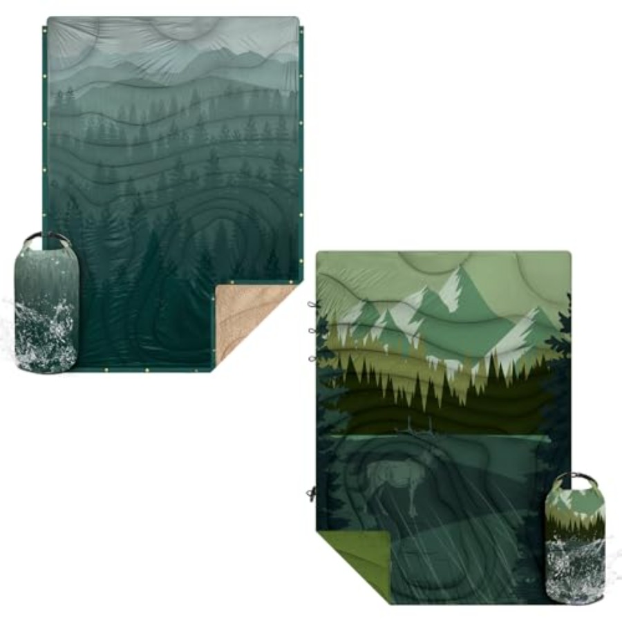 Outdoor Adventure Quilt - Selimut berkemah luar ruangan dengan lapisan