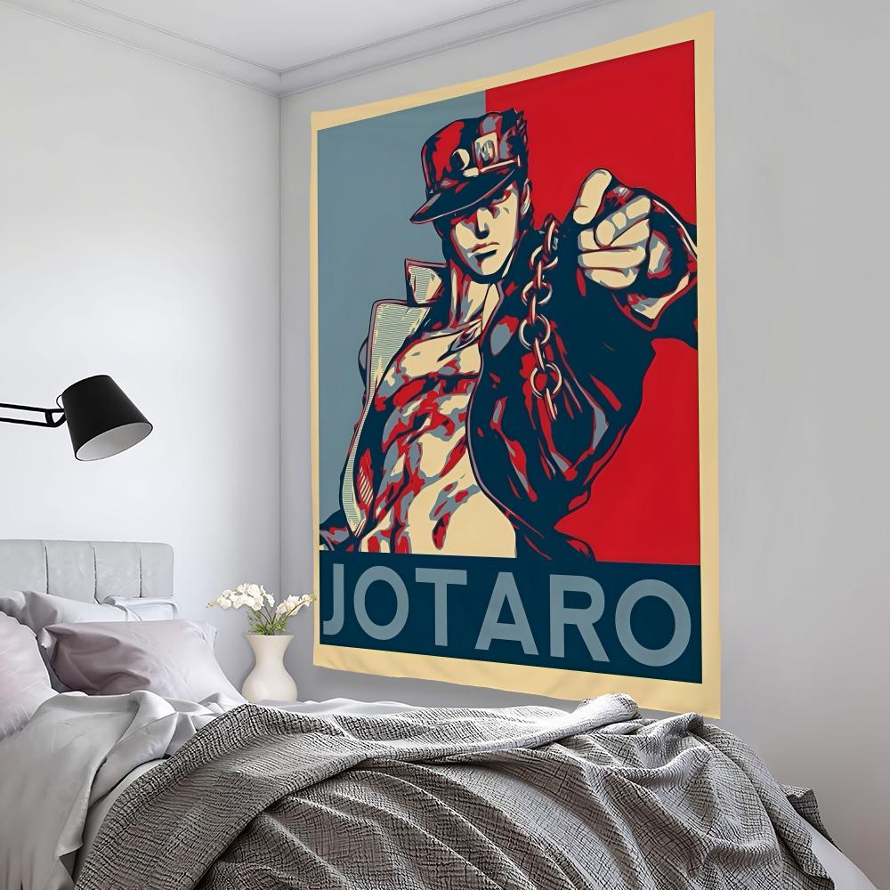 Outdoor Adventure Background - J-JoJo B-Bizarre Adventure Tapestry Dekorasi Seni