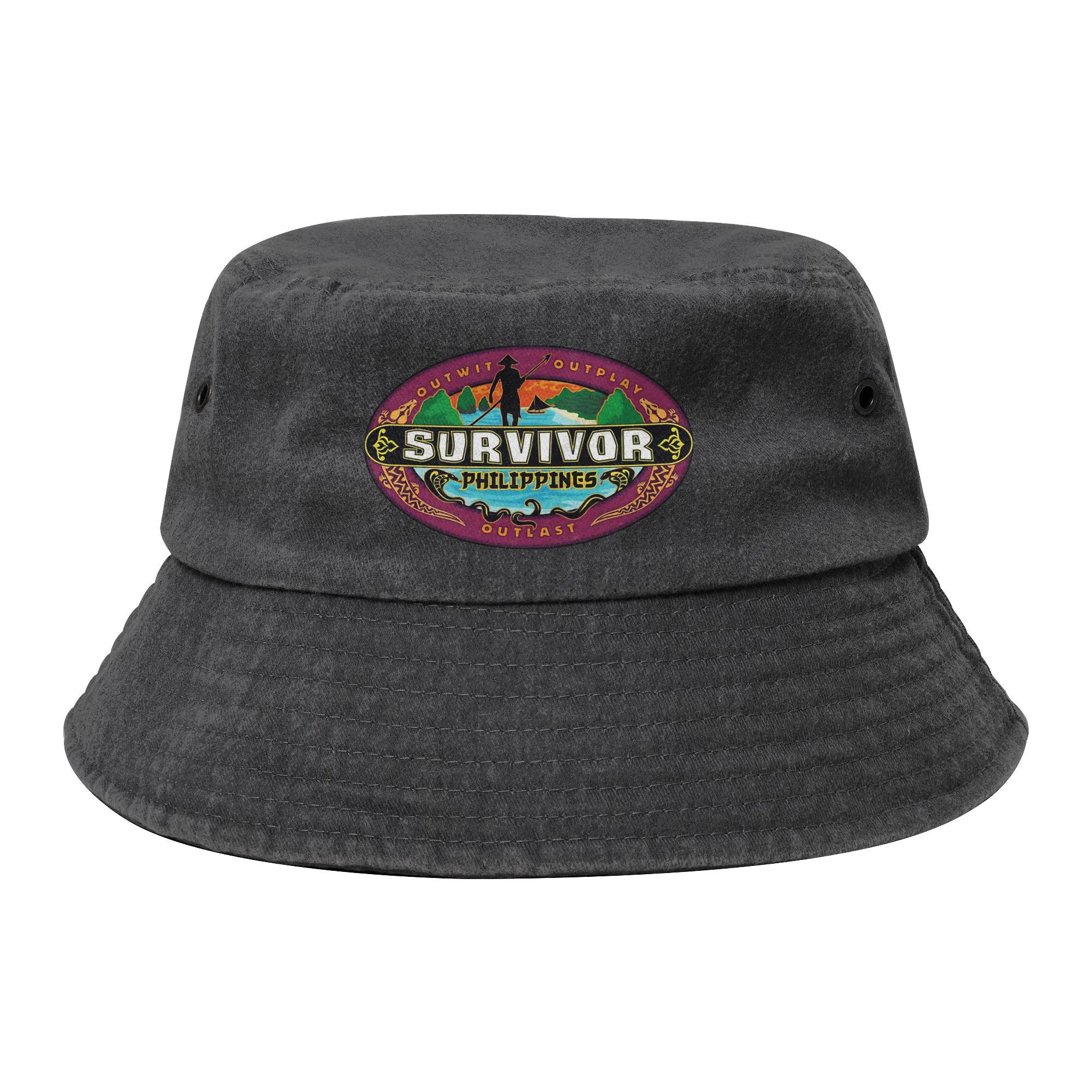 Outdoor Adventure Ideas - Topi Bucket Distressed Washed untuk Wanita