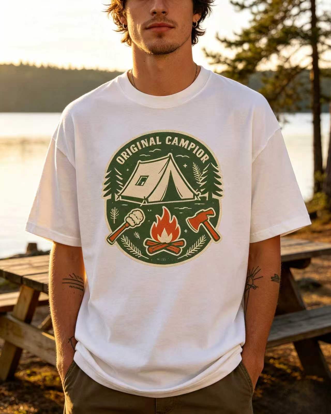 Outdoor Adventure Tent - Kaos Unisex Original Camper Tent Campfire