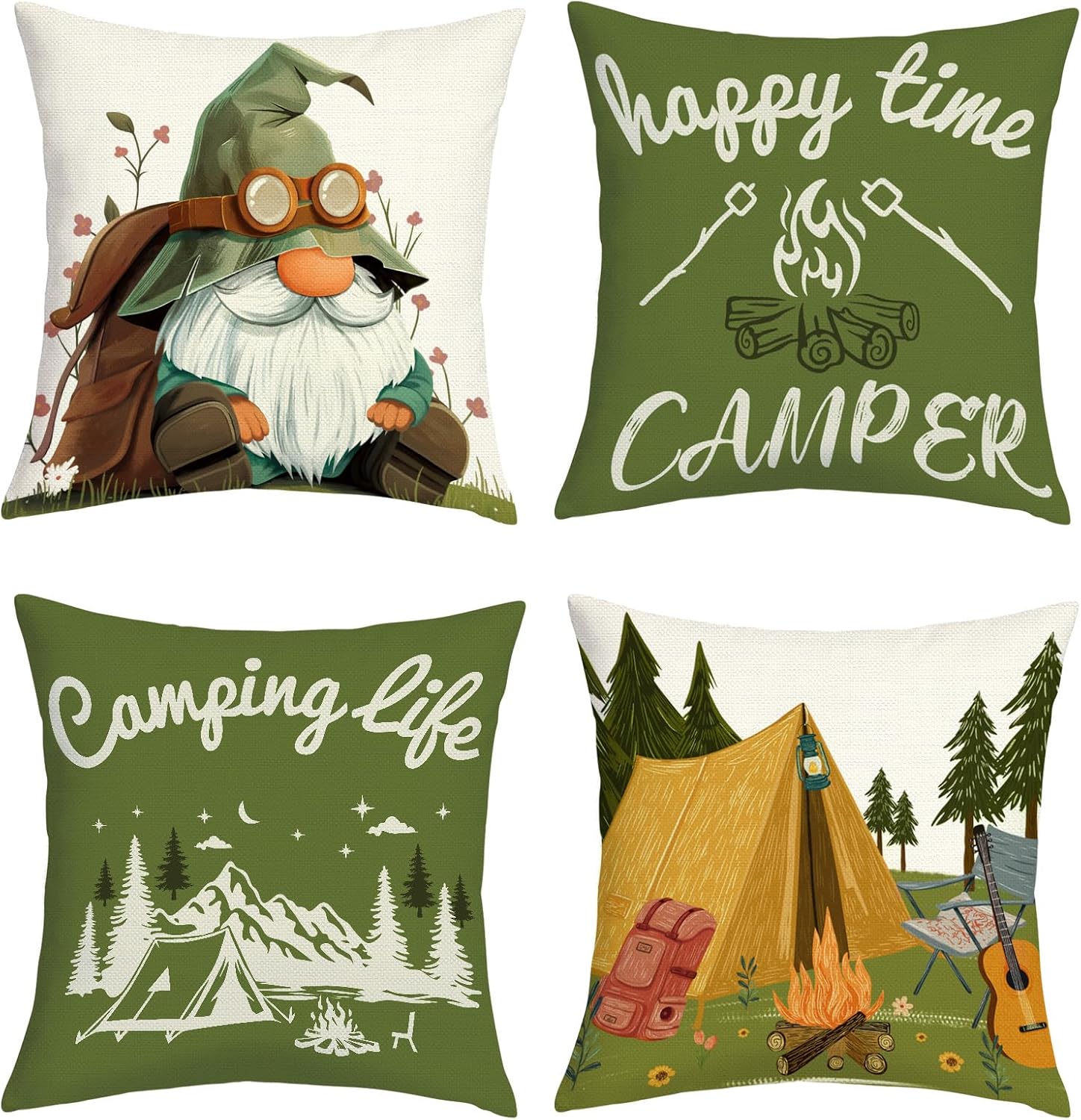 Outdoor Adventure Group - Set Bantal Hias Camping 4 Buah,