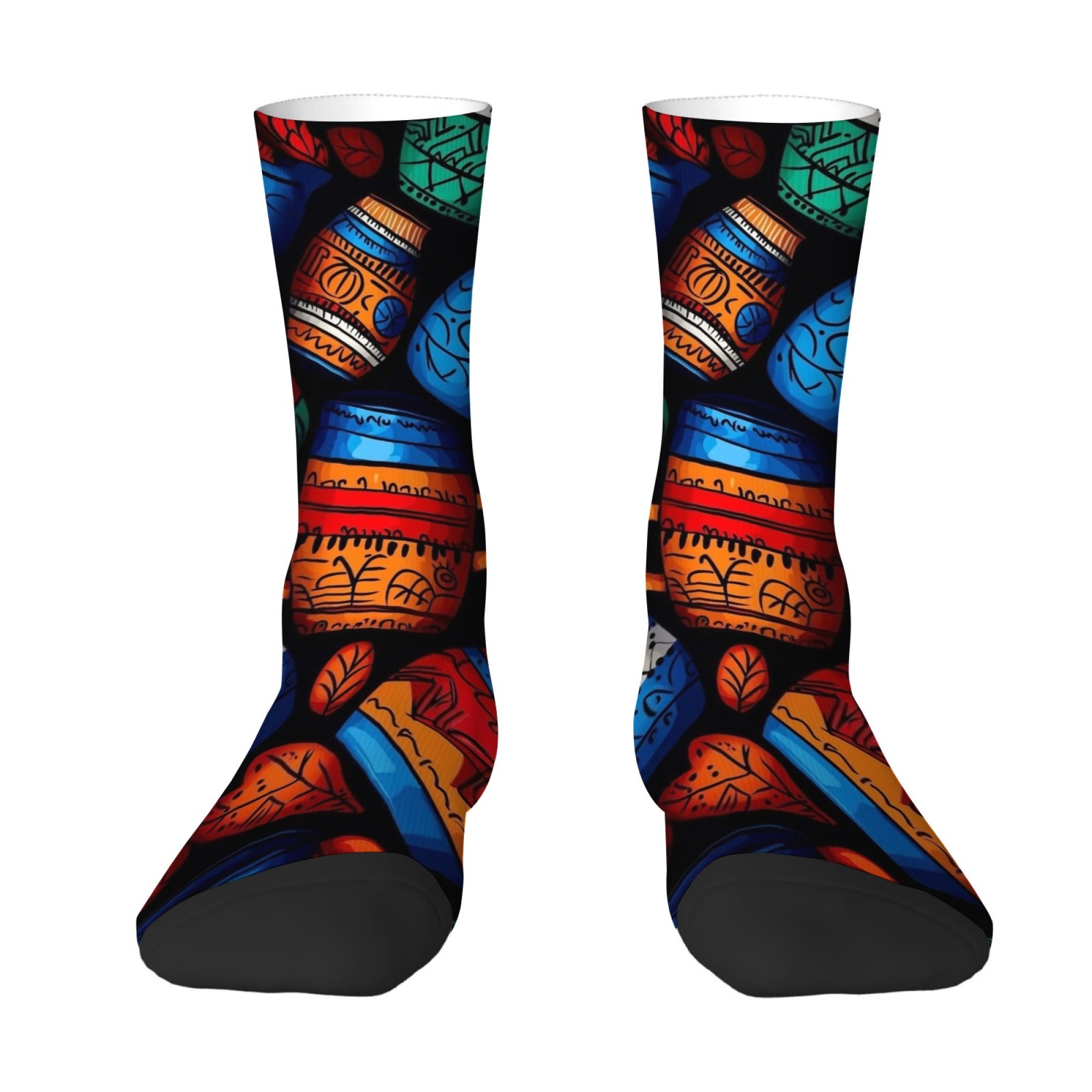 Outdoor Adventure Youtube - Kaus Kaki Pria Setengah Betis Motif