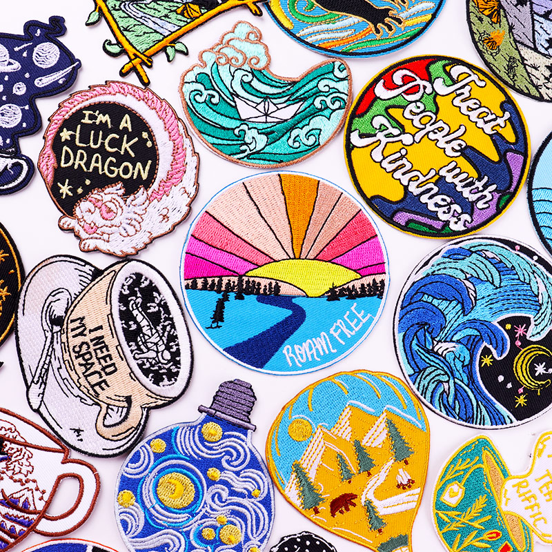 Besi Pada Patch DIY Perjalanan - Outdoor Adventure And Travel Show ulasan dan harga