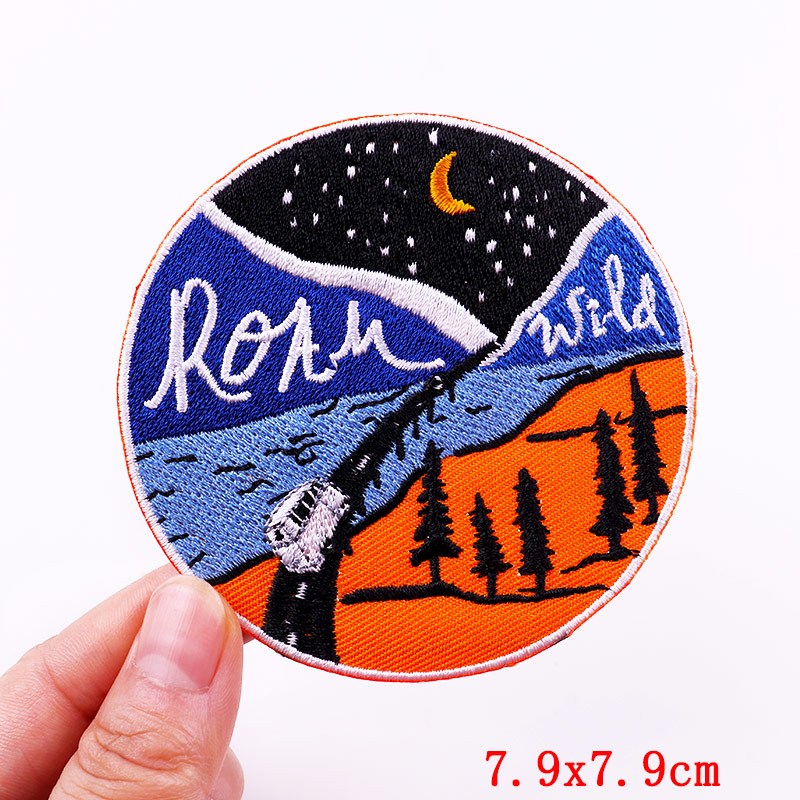 Besi Pada Patch DIY Perjalanan - Outdoor Adventure And Travel Show ulasan dan harga