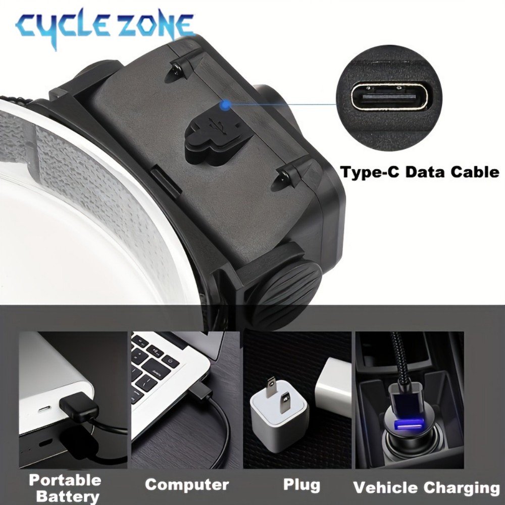 Lampu depan isi ulang, dengan  - Outdoor Adventure Zone ulasan dan harga