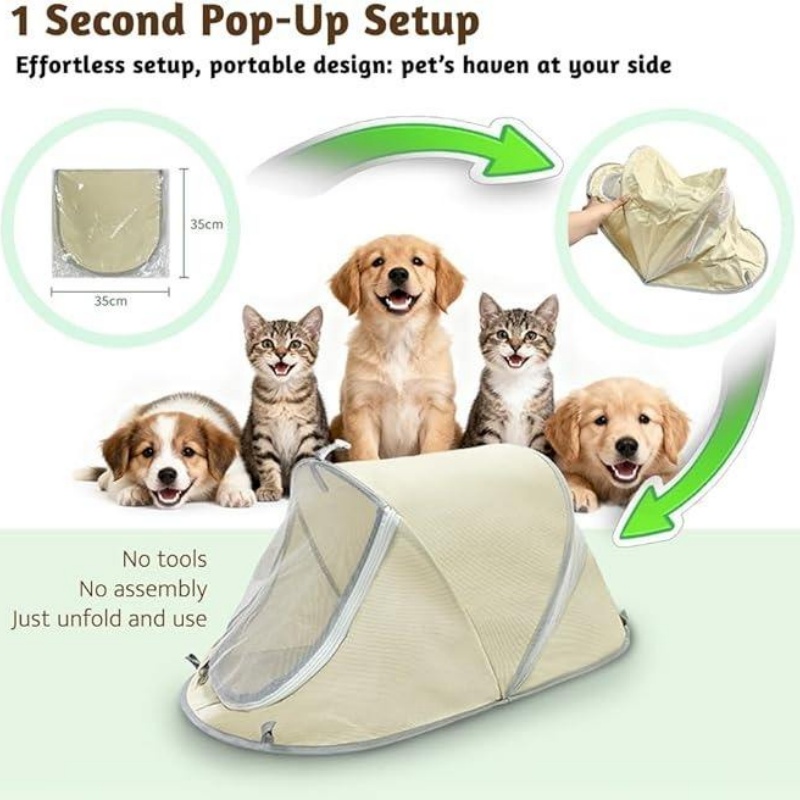 Tenda Anjing Portabel Lipat, P - Outdoor Adventure Tent ulasan dan harga
