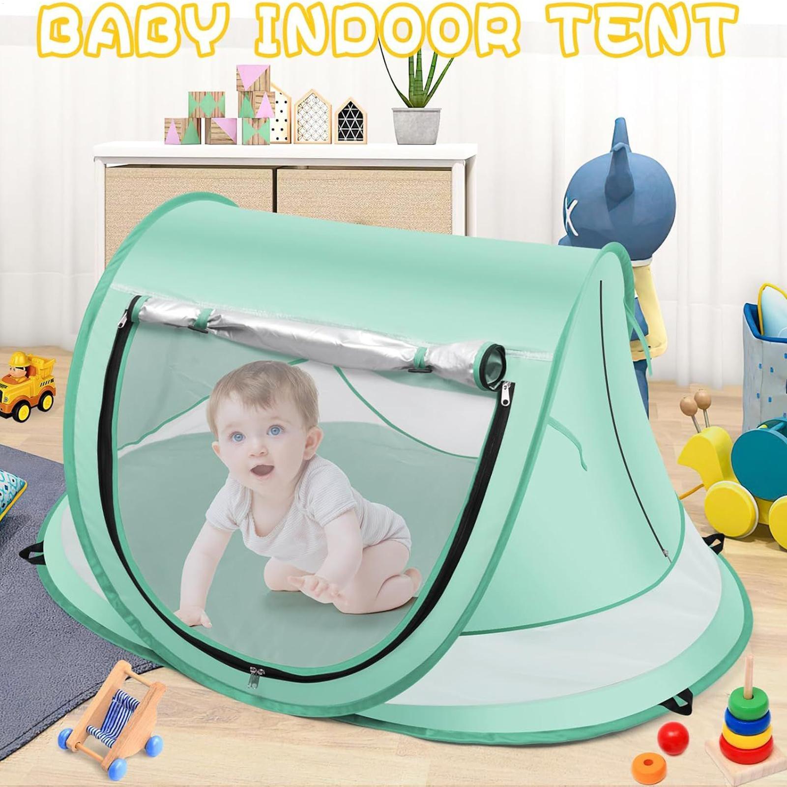 Tenda Pantai Bayi Lipat Anti U - Outdoor Adventure Tent ulasan dan harga