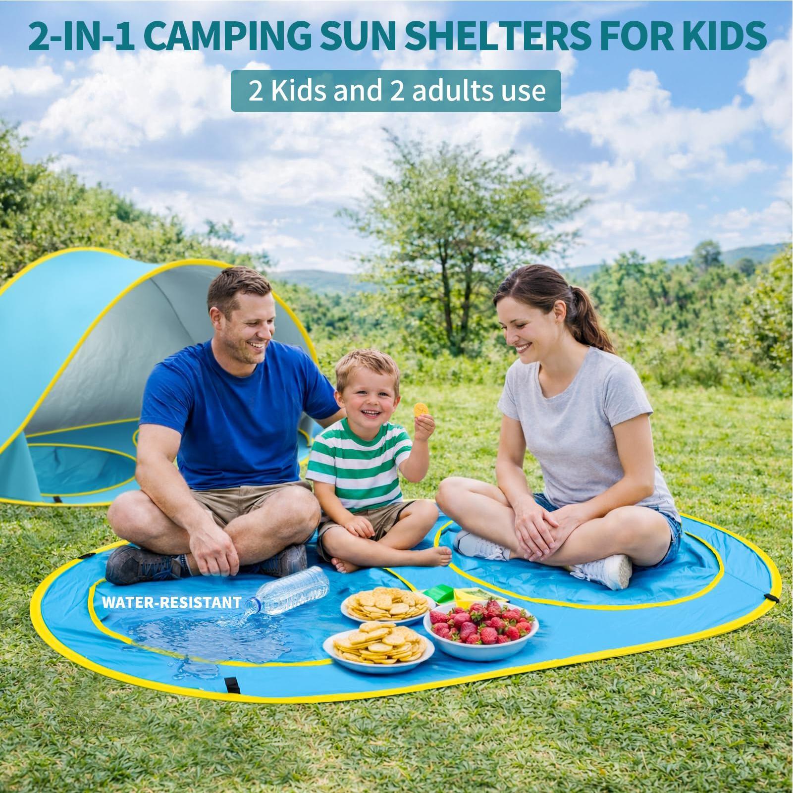 Tenda Pantai Anak dengan Kolam - Outdoor Adventure Tent ulasan dan harga