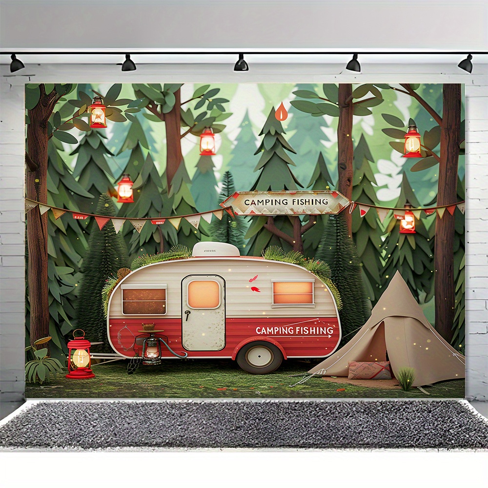 Spanduk latar belakang tema be - Outdoor Adventure Background ulasan dan harga