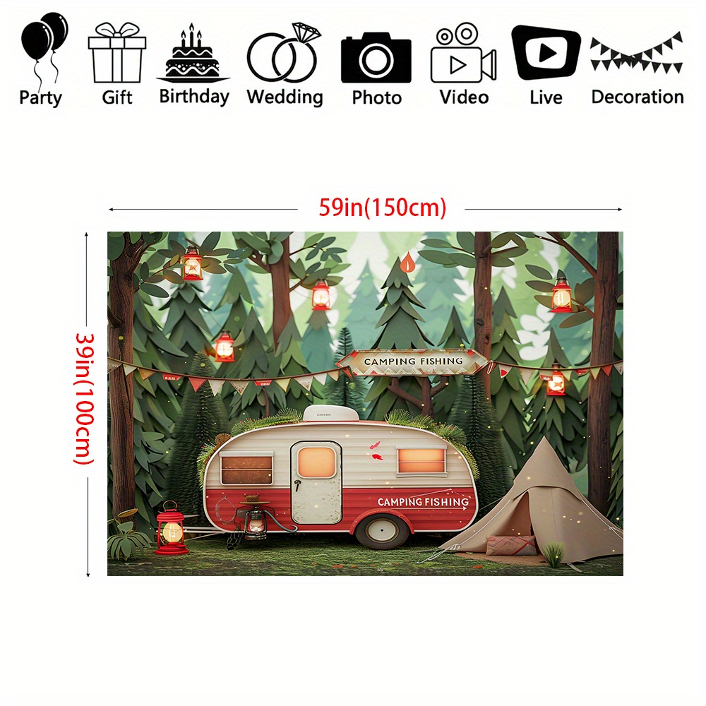 Spanduk latar belakang tema be - Outdoor Adventure Background ulasan dan harga