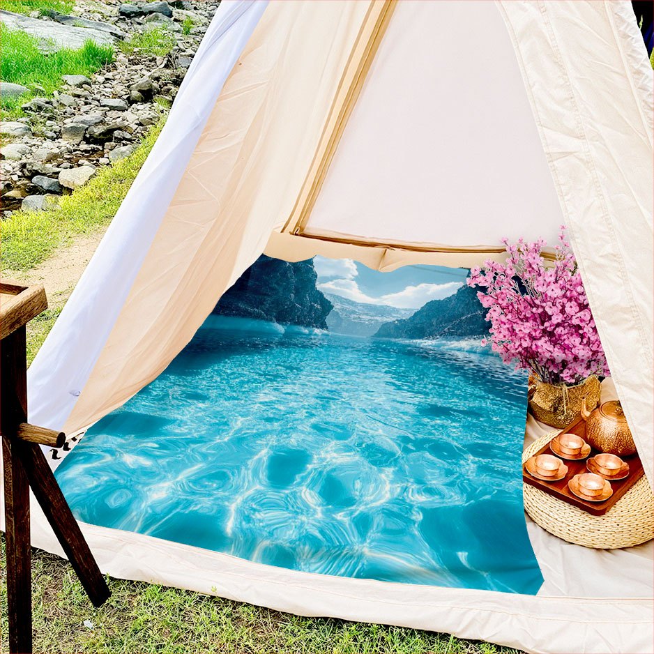 Selimut Pemandangan Gunung Dan - Outdoor Adventure Ideas ulasan dan harga