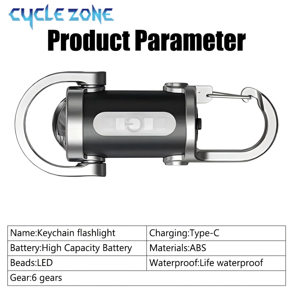 Lampu Gantungan Kunci LED Mini - Outdoor Adventure Zone ulasan dan harga