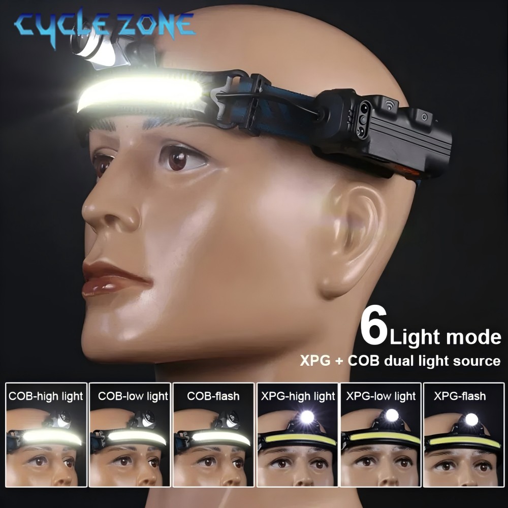 Lampu Depan Sensor LED Kuat La - Outdoor Adventure Zone ulasan dan harga