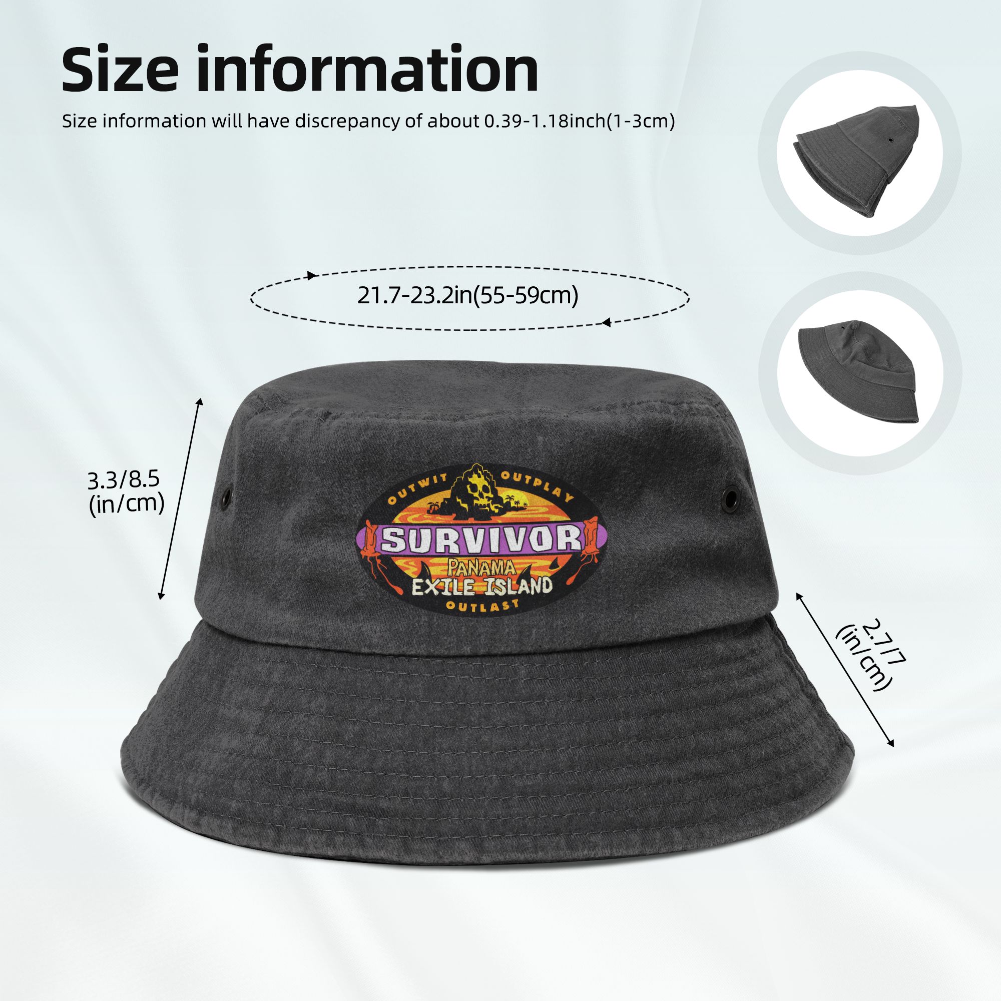 Topi Bucket Adventure TV Show  - Outdoor Adventure And Travel Show ulasan dan harga