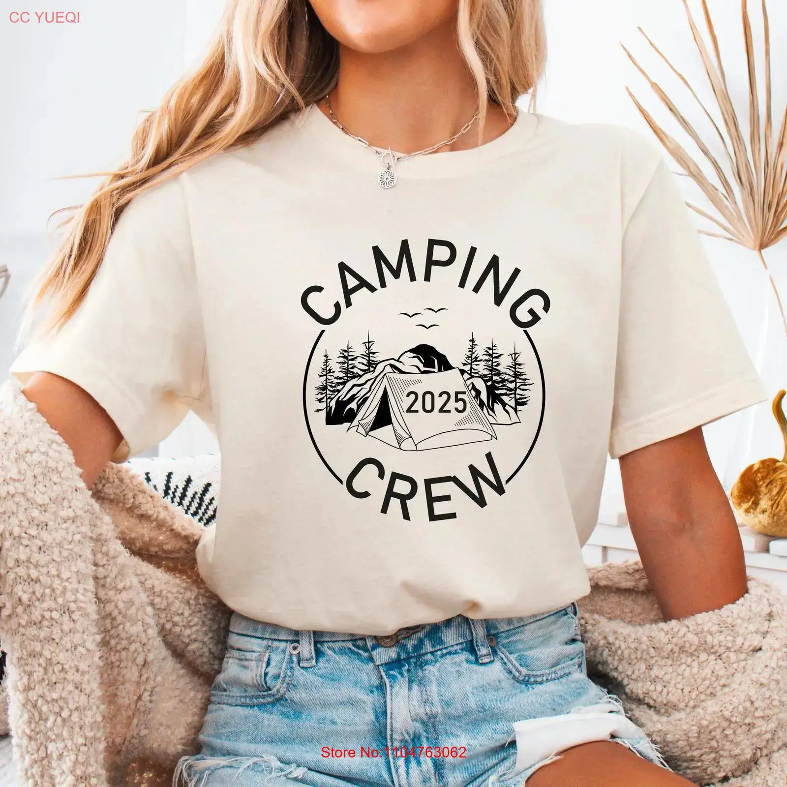 Kaos Camping Crew 2025 Untuk P - Outdoor Adventure Group ulasan dan harga