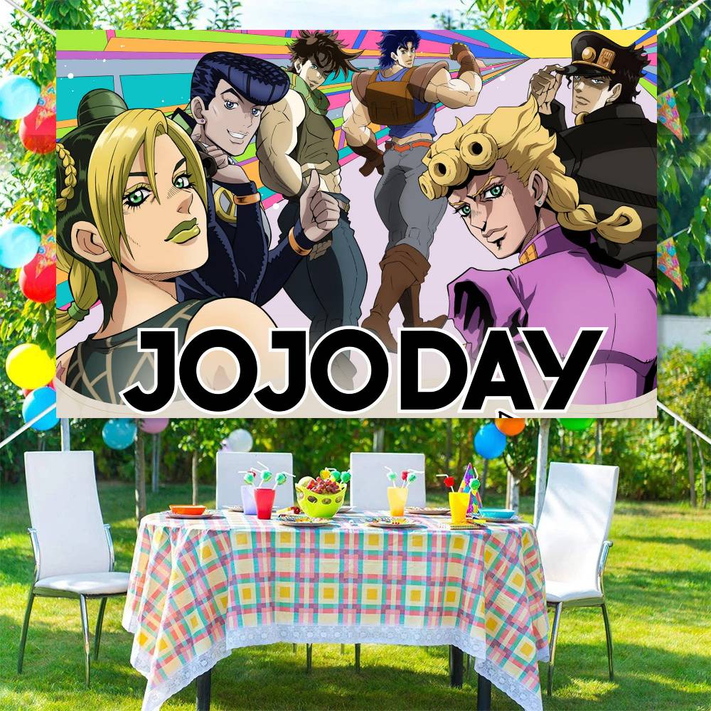 Anime Jepang JoJo S Bizarre Ad - Outdoor Adventure Background ulasan dan harga