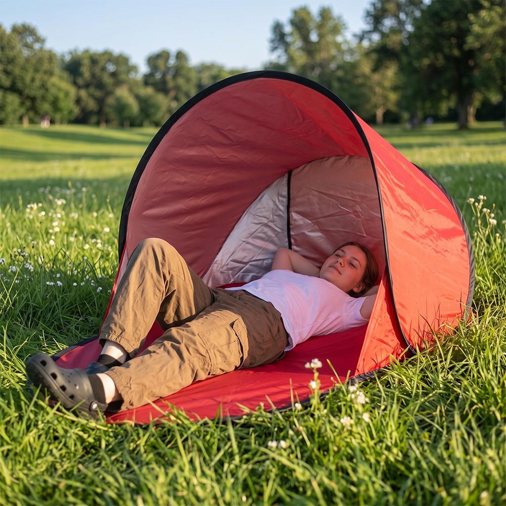 Tenda Pantai Pop Up UPF50+ Per - Outdoor Adventure Tent ulasan dan harga