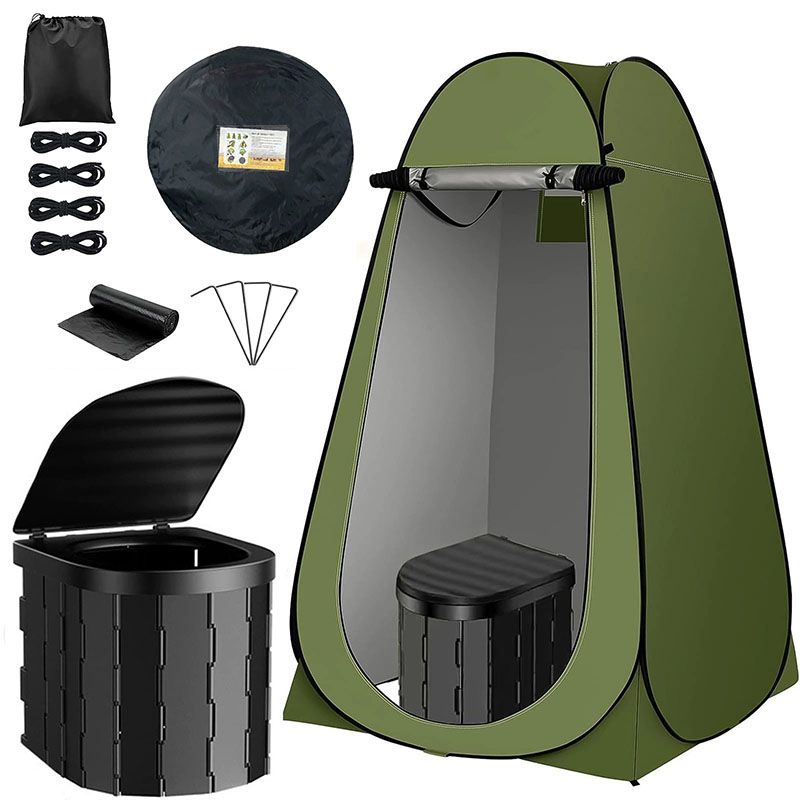 ‌ Tenda Toilet Pop-Up Portabel - Outdoor Adventure Tent ulasan dan harga