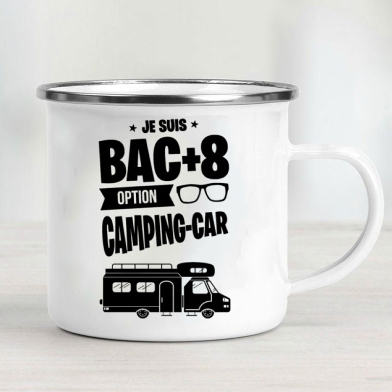 Mug Enamel Mobil Berkemah Petu - Outdoor Adventure Ideas ulasan dan harga