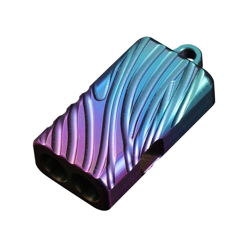 Peluit Tabung Ganda TC4 Paduan - Outdoor Adventure Youtube ulasan dan harga