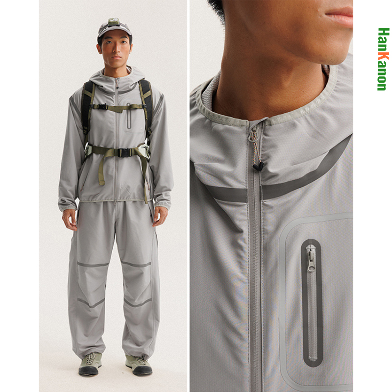 Jaket Windshell Ringan Unisex  - Outdoor Adventure Training ulasan dan harga