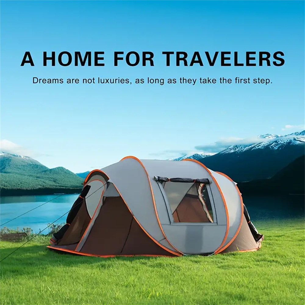 Tenda Camping Otomatis Bongkar - Outdoor Adventure Tent ulasan dan harga