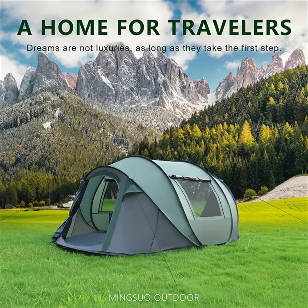 Tenda Camping Otomatis Bongkar - Outdoor Adventure Tent ulasan dan harga