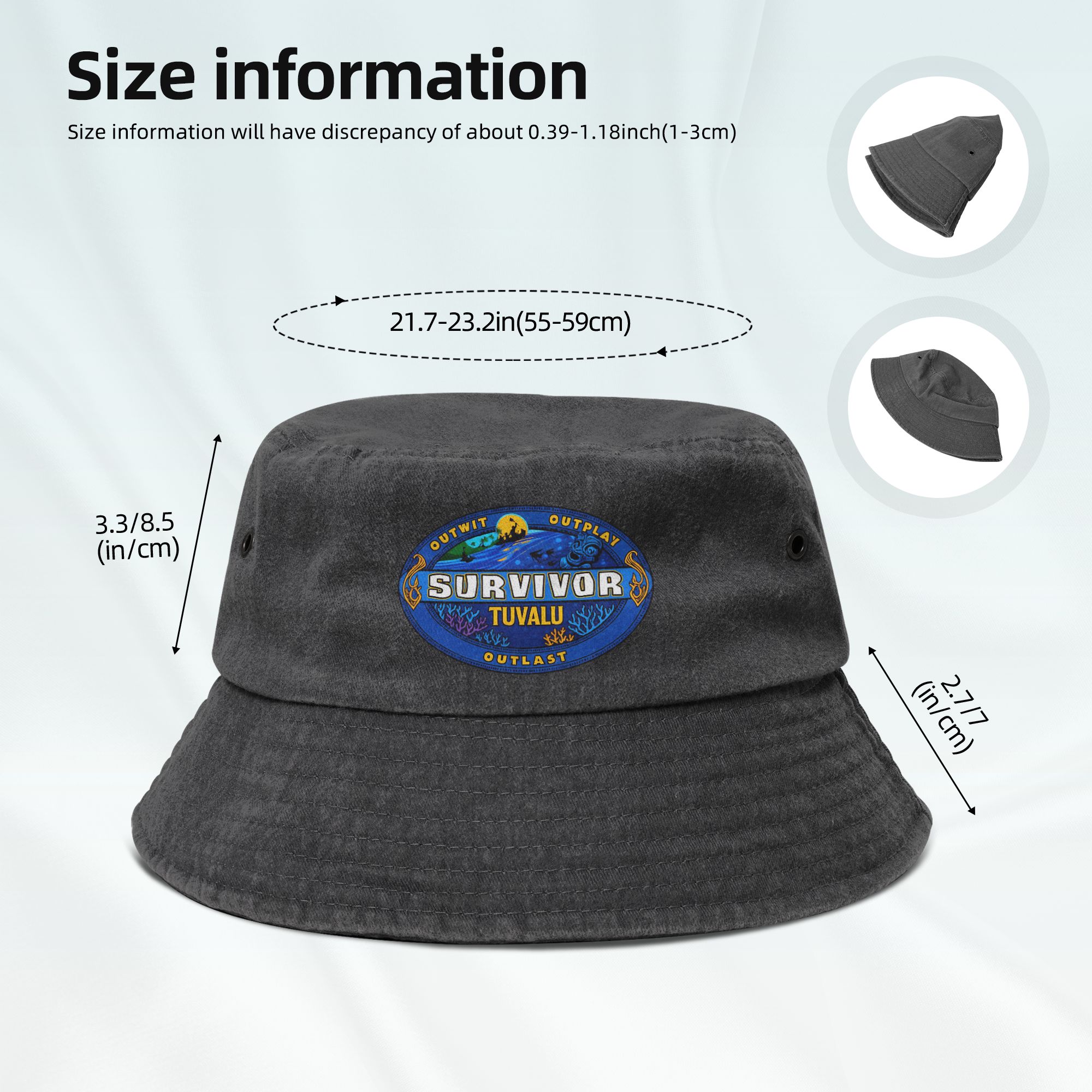 Topi Bucket S-Survivors untuk  - Outdoor Adventure And Travel Show ulasan dan harga
