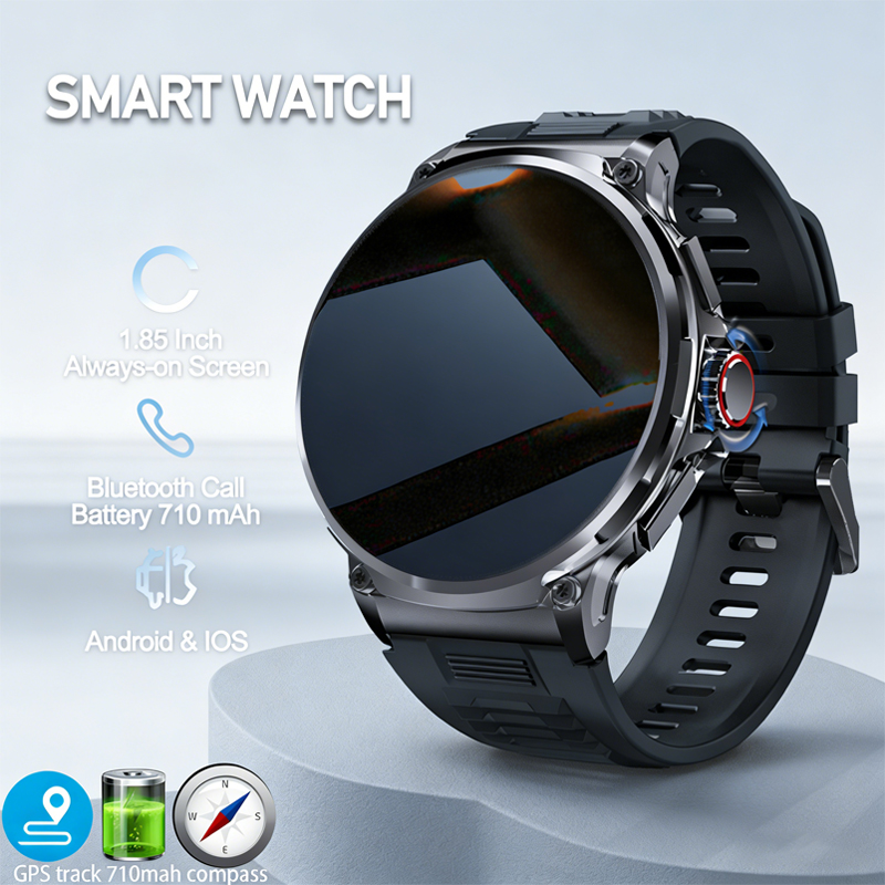 Jam Tangan Pintar Pria 710mAh  - Outdoor Adventure Zone ulasan dan harga