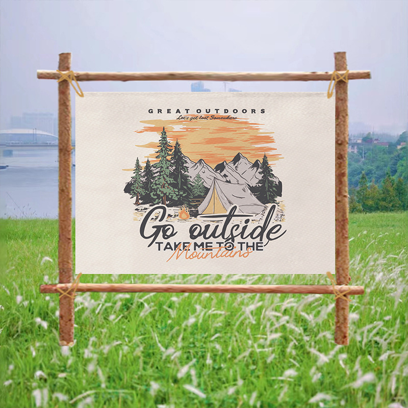 Tapestry Petualangan Vintage u - Outdoor Adventure Background ulasan dan harga