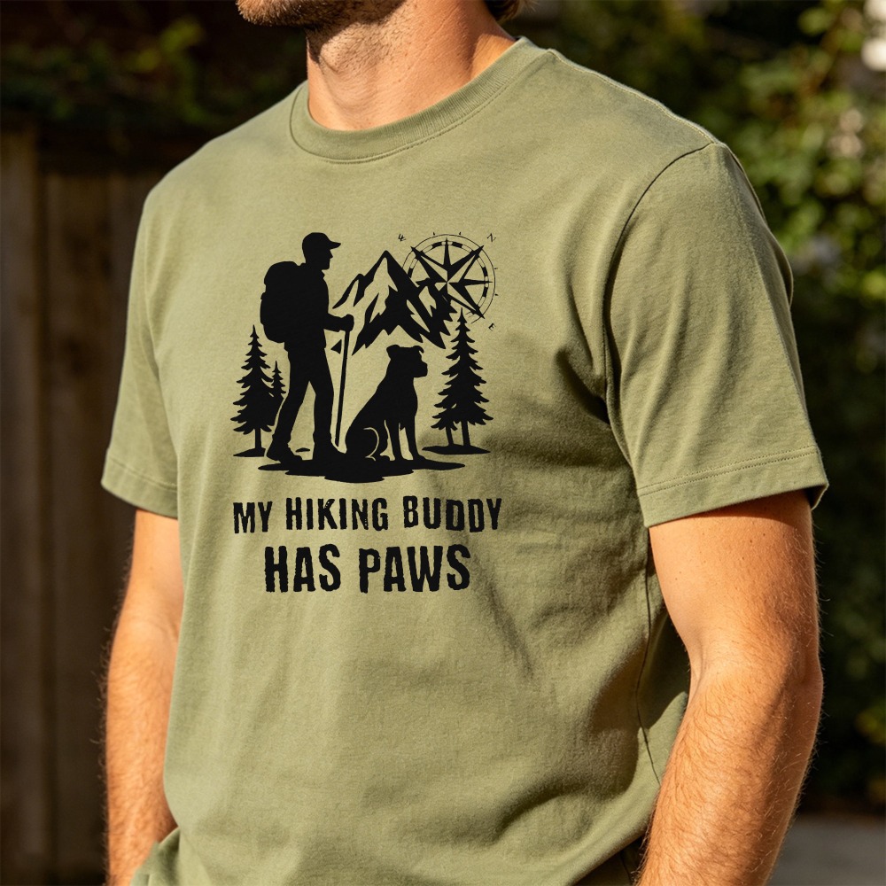Kaos Hiking Pria Pecinta Anjin - Outdoor Adventure Ideas ulasan dan harga