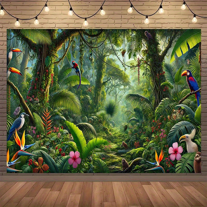 1 Buah Dekorasi Latar Belakang - Outdoor Adventure Background ulasan dan harga
