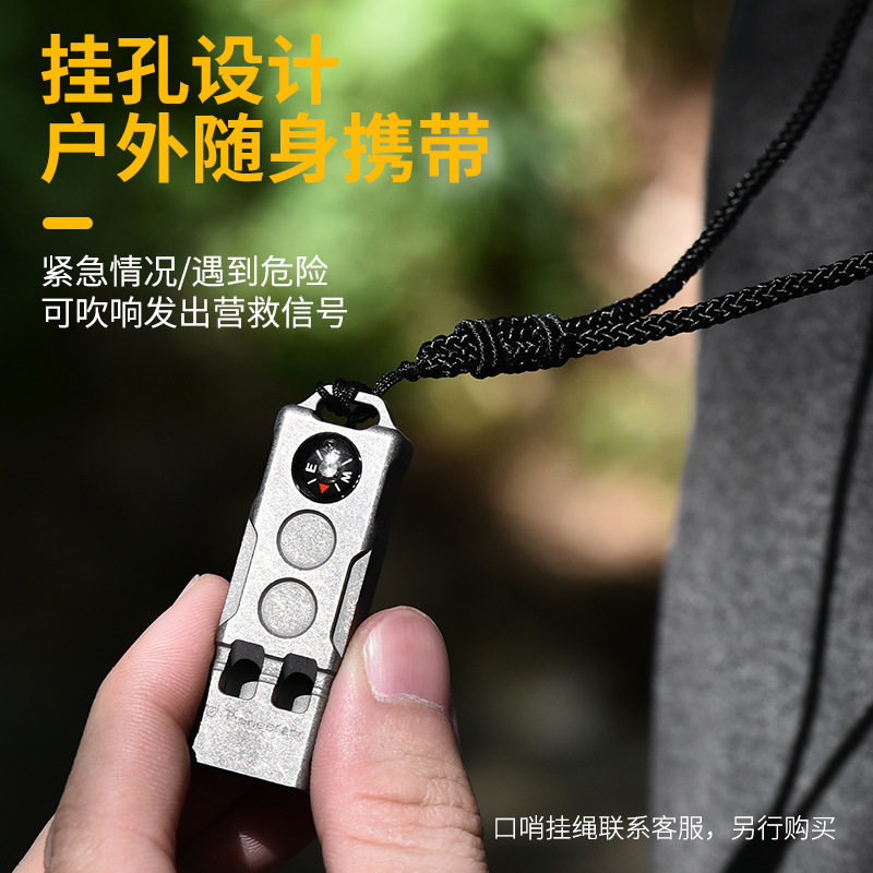 Peluit Tabung Ganda Survival C - Outdoor Adventure Youtube ulasan dan harga